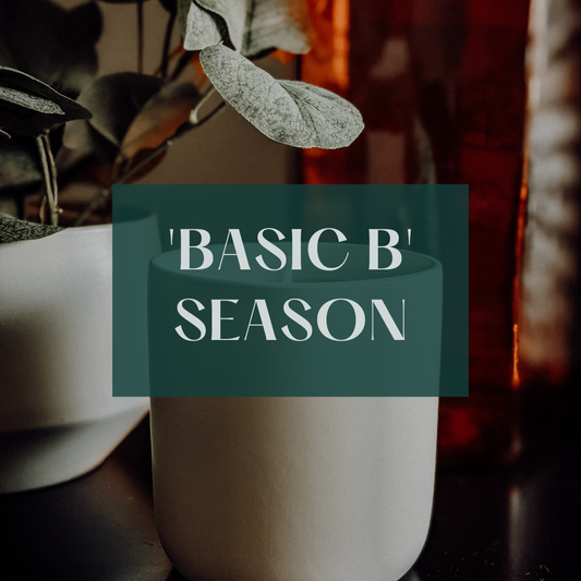 Basic B Season Candle